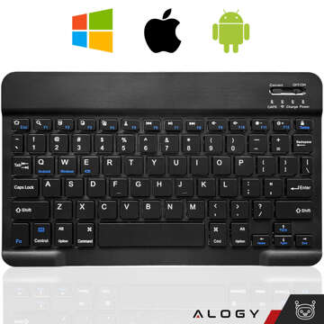 Tastaturhülle für Lenovo Tab M11 10,95 Zoll TB330FU / TB330XU / TB331FC Bluetooth-Tastaturhülle Alogy Schwarz