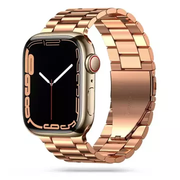 Tech-Protect Edelstahl Apple Watch 4 / 5 / 6 / 7 / 8 / se / ultra (42 / 44 / 45 / 49 mm) Roségold