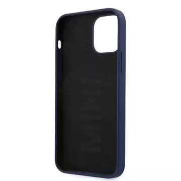 Ton-in-Ton-Hardcase-Telefonhülle aus Silikon für iPhone 12/12 Pro, Marineblau/Marineblau