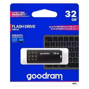 Tragbarer Speicherstick GOODRAM UME3 32 GB USB 3.2