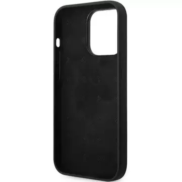 Tumi Liquid Silicone Hardcase für iPhone 14 Pro Max schwarz/schwarz