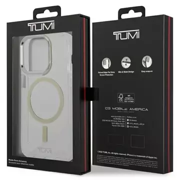 Tumi Transparent MagSafe Hardcase für iPhone 14 Pro transparent/klar