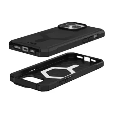 UAG Essential Armor Magsafe Hülle - Schutzhülle für iPhone 15 Pro Max (schwarz)