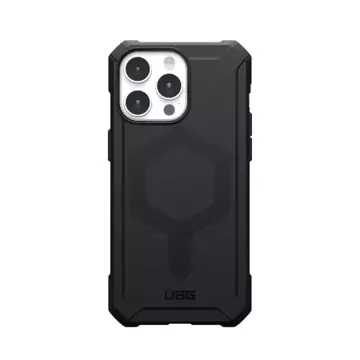 UAG Essential Armor Magsafe Hülle - Schutzhülle für iPhone 15 Pro Max (schwarz)