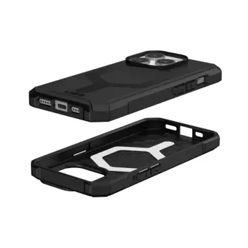 UAG Essential Armor Magsafe Hülle - Schutzhülle für iPhone 15 Pro (schwarz)