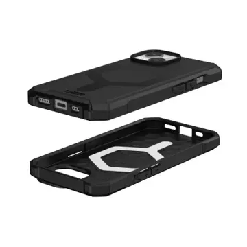 UAG Essential Armor Magsafe Hülle - Schutzhülle für iPhone 15 (schwarz)