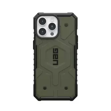 UAG Pathfinder Magsafe Hülle - Schutzhülle für iPhone 15 Pro Max (Oliv)