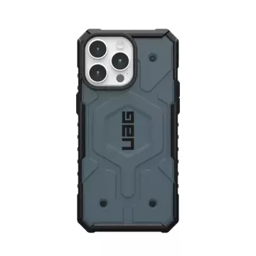 UAG Pathfinder Magsafe Hülle - Schutzhülle für iPhone 15 Pro Max (Wolkenblau)