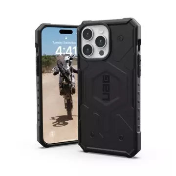 UAG Pathfinder Magsafe Hülle - Schutzhülle für iPhone 15 Pro Max (schwarz)