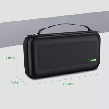 UGREEN Case Box für Nintendo Switch und Zubehör S 26,5 x 10 x 13,5 cm schwarz (50275 LP145)