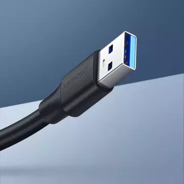 UGREEN Kabel Verlängerungskabel USB 3.0 (weiblich) - USB 3.0 (männlich) Adapter 1,5 m schwarz (US129 30126)