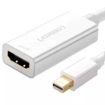 UGREEN Kabeladapter FHD (1080p) HDMI (weiblich) - Mini DisplayPort (männlich - Thunderbolt 2.0) weiß (MD112 10460)