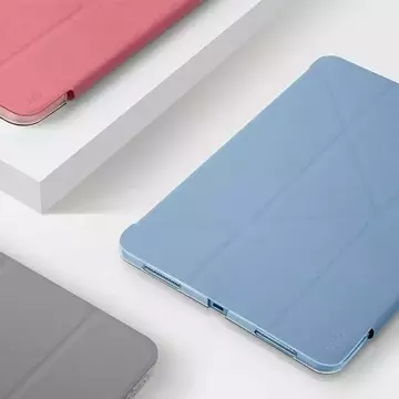 UNIQ Camden Tablet-Hülle für iPad 10 Gen. (2022) pink/rouge pink Antimikrobiell