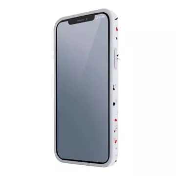 UNIQ Coehl Terrazzo Handyhülle für iPhone 12/12 Pro weiß/naturweiß