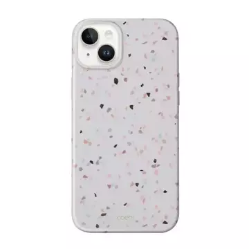 UNIQ Coehl Terrazzo Hülle für iPhone 14 Plus 6.7" Sand/Sandstein