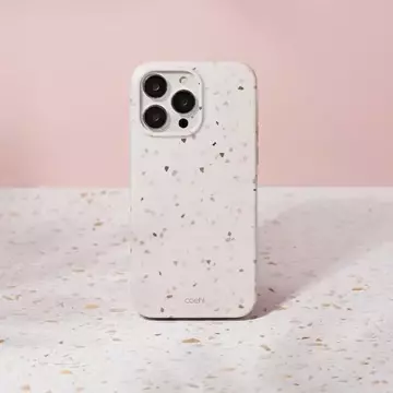 UNIQ Coehl Terrazzo Hülle für iPhone 14 Pro 6.1" Sand/Sandstein