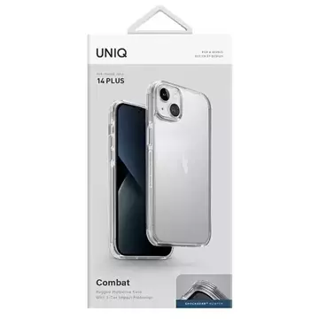 UNIQ Combat Hülle für iPhone 14 Plus 6.7" transparent/kristallklar