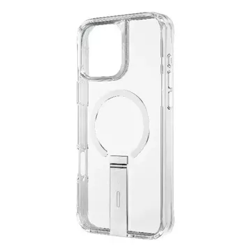 UNIQ Eleva mit Vertica Stand Hülle für iPhone 16 Pro 6,3" Transparent/Lucent Clear