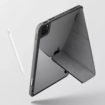 UNIQ Etui Moven iPad Pro 11" (2021/2020) Antimikrobielles Grau/Anthrazit