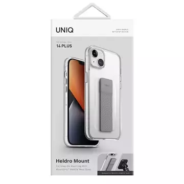 UNIQ Heldro Mount Hülle für iPhone 14 Plus 6.7" transparent/lucent klar