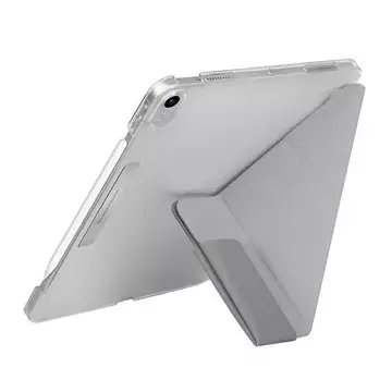 UNIQ Hülle Camden iPad Air 10.9 "(2020) grau / fossil grau Antimikrobiell