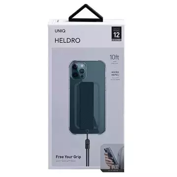 UNIQ Hülle Heldro iPhone 12/12 Pro 6.1 "transparent / klar Antimikrobiell