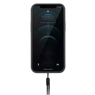 UNIQ Hülle Heldro iPhone 12 mini 5.4" schwarz / Mitternachtsschwarz Antimikrobiell