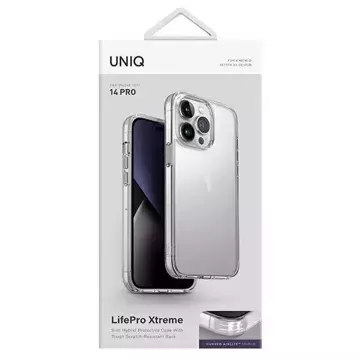 UNIQ-Hülle LifePro Xtreme iPhone 14 Pro 6.1 "transparent / kristallklar