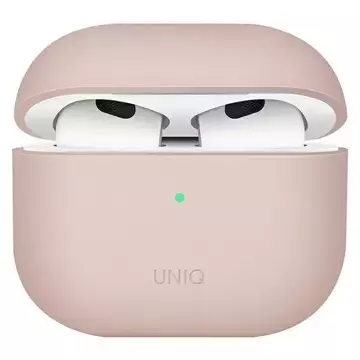 UNIQ Hülle Lino AirPods 3. Gen. Silikon Pink / Blush Pink