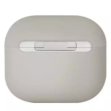 UNIQ Hülle Lino AirPods 3 Gen. Silikon beige / beige