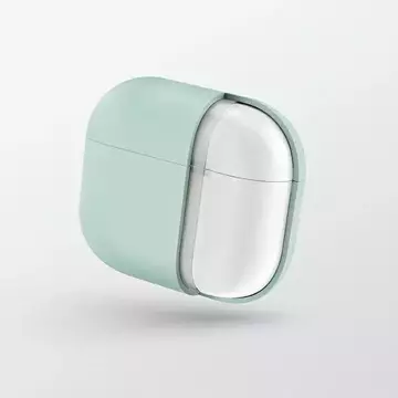 UNIQ Hülle Lino AirPods 3 Gen. Silikon beige / beige