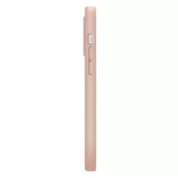 UNIQ-Hülle Lino iPhone 13 6.1 "Rosa / Blush Pink