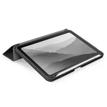 UNIQ Hülle Moven iPad Mini (2021) Antimikrobiell szary/charcoal grey