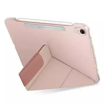 UNIQ Hülle für Camden iPad Mini (2021) pink / Pfingstrose / pink Antimikrobiell