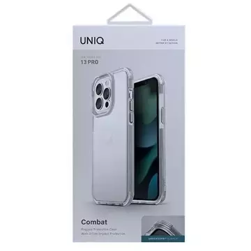 UNIQ-Hülle für Combat iPhone 13 Pro / 13 6.1 "transparent / kristallklar