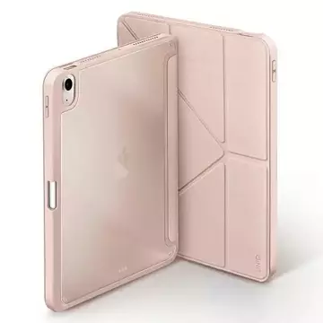 UNIQ Hülle für Moven iPad Air 10.9 (2022/2020) Antimikrobielles Rosa / Blush Pink