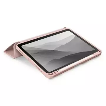 UNIQ Hülle für Moven iPad Air 10.9 (2022/2020) Antimikrobielles Rosa / Blush Pink