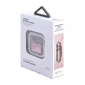 UNIQ-Hülle für Valencia Apple Watch Series 4/5/6 / SE 40 mm. Roségold / errötendes Goldrosa