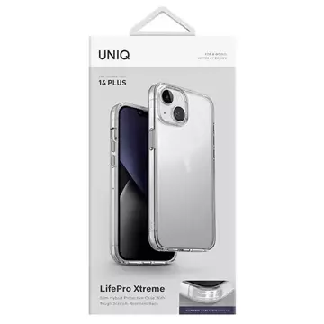 UNIQ LifePro Xtreme Hülle für iPhone 14 Plus 6.7" transparent/kristallklar