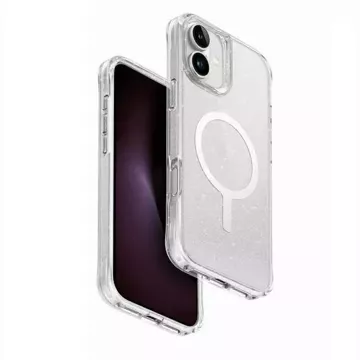 UNIQ LifePro Xtreme Hülle für iPhone 16 Plus 6,7" Magclick Charging Transparent/Tinsel Lucent