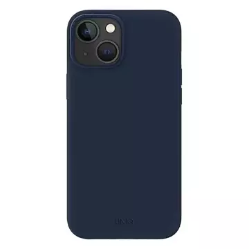 UNIQ Lino Hülle für Apple iPhone 14 Plus 6.7" blau/marineblau