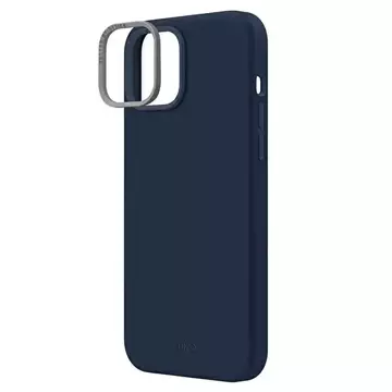 UNIQ Lino Hülle für Apple iPhone 14 Plus 6.7" blau/marineblau