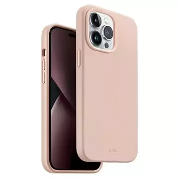 UNIQ Lino Hülle für Apple iPhone 14 Pro 6.1" Rosa/Rosa Blush