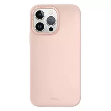 UNIQ Lino Hülle für Apple iPhone 14 Pro 6.1" Rosa/Rosa Blush