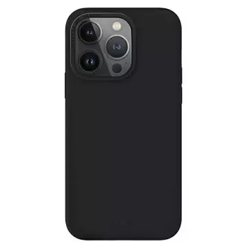 UNIQ Lino Hülle für iPhone 14 Pro Max 6.7" schwarz/mitternachtsschwarz