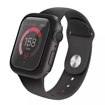 UNIQ Nautic Schutzhülle für Apple Watch Series 4/5/6/SE 40mm schwarz/schwarz