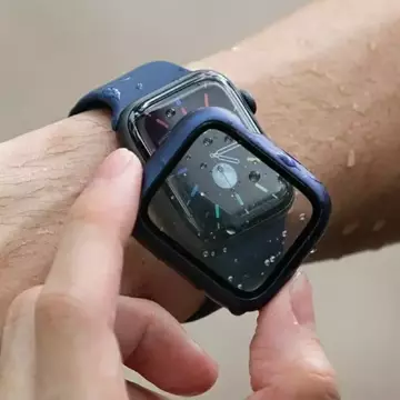 UNIQ Nautic Schutzhülle für Apple Watch Series 4/5/6/SE 40mm schwarz/schwarz