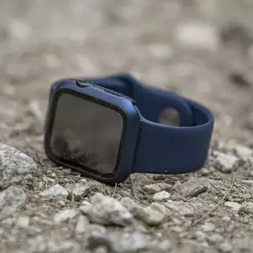 UNIQ Nautic Schutzhülle für Apple Watch Series 4/5/6/SE 40mm schwarz/schwarz