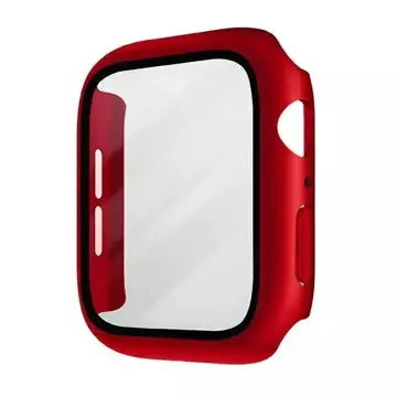 UNIQ Nautic Schutzhülle für Apple Watch Series 4/5/6/SE 44mm rot/rot