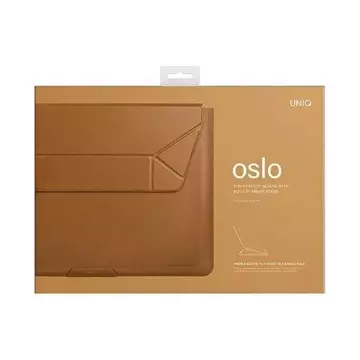 UNIQ Oslo Laptophülle 14" braun/tofee braun